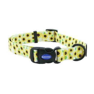 Ancol Soho Sunflower Patterned Collar Large - North East Pet Shop ANCOL