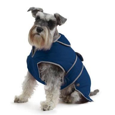 Ancol Stormguard Dog Coat Chest Protector Navy X Large - North East Pet Shop ANCOL