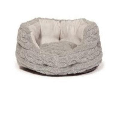 Danish Design Slumber Bed Bobble Pewter 76cm - North East Pet Shop Danish Deisgn