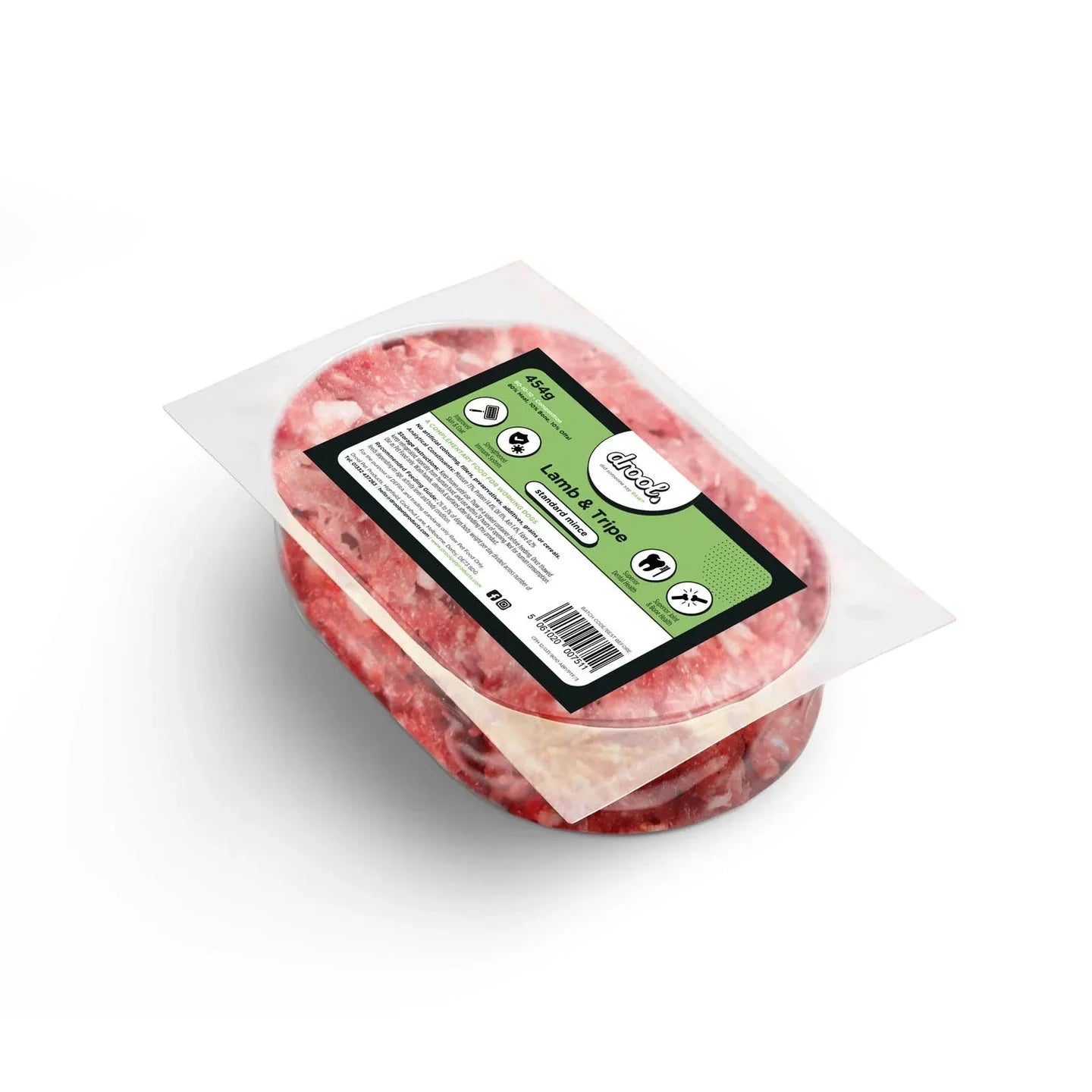Drool Mince Standard Lamb & Lamb Tripe 21 BOX DEAL - North East Pet Shop Drool