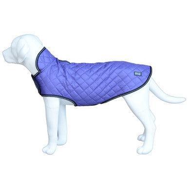 Henry Wag Purple Quilted Dog Jacket Extra Small 35cm - North East Pet Shop Henry Wag