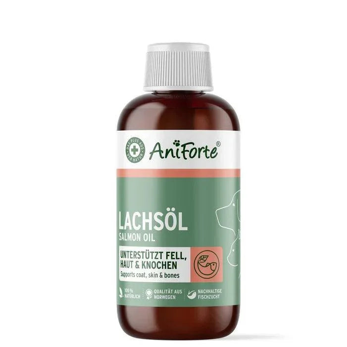 Salmon Oil for Dog, Cat & Horse - Natural Omega-3 EPA 1L - North East Pet Shop Aniforte