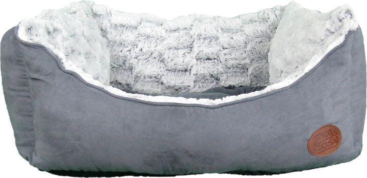 Snug&Cosy Novara Rectangle Charcoal Bed - North East Pet Shop Snug & Cosy