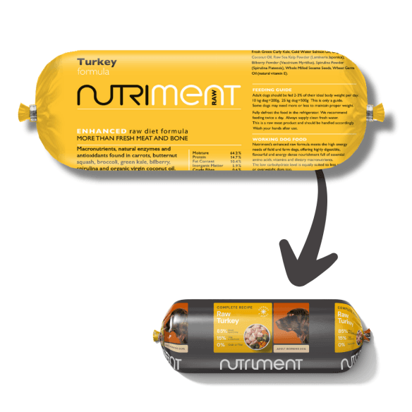 Turkey formula - Adult - 1.4kg chubb - North East Pet Shop Nutriment