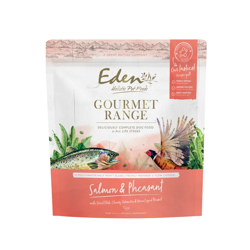 Gourmet Range Salmon & Pheasant 10KG - Eden Holistic Pet Foods