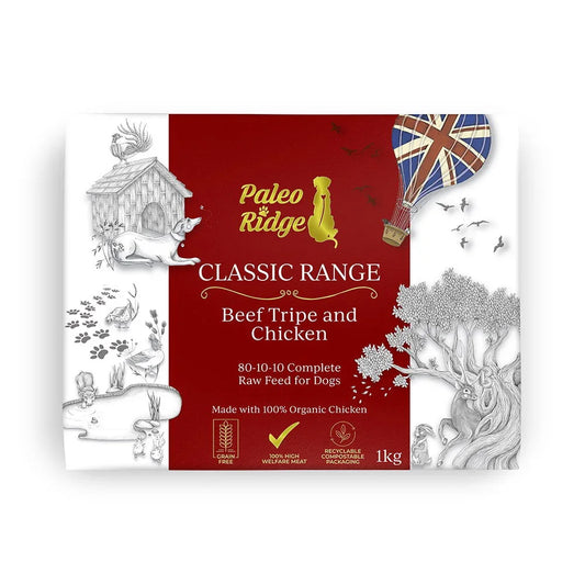 Paleo Ridge Classic Beef Tripe and Chicken 1kg