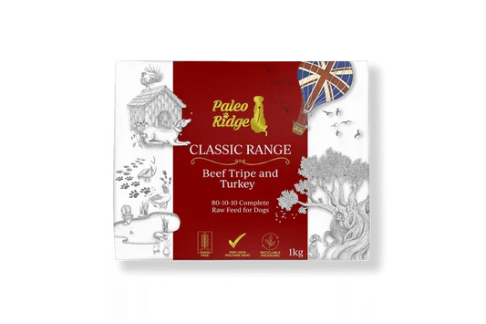 Paleo Ridge Classic Beef Tripe and Turkey 1kg