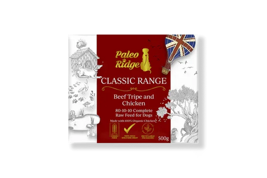Paleo Ridge Classic Beef Tripe and Chicken 500g