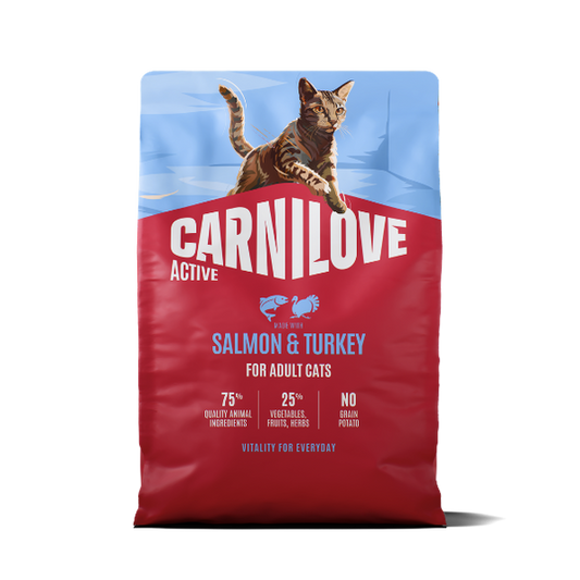 Carnilove Active Salmon & Turkey Cat 6kg