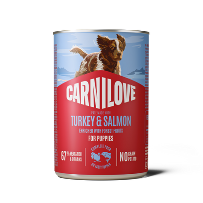 Carnilove Turkey & Salmon Puppy 400g