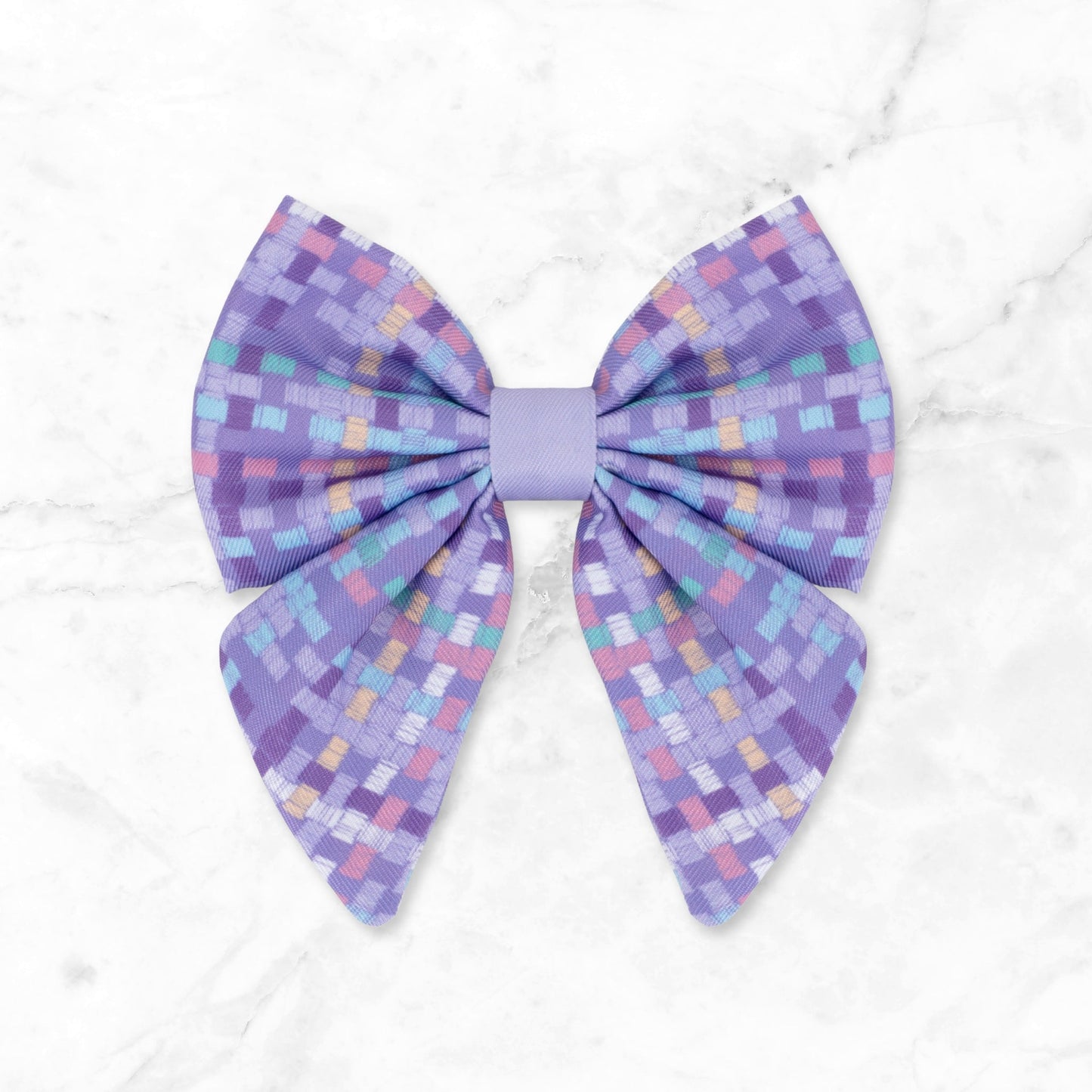 Dog Sailor Bow: Belgravia Sugarplum