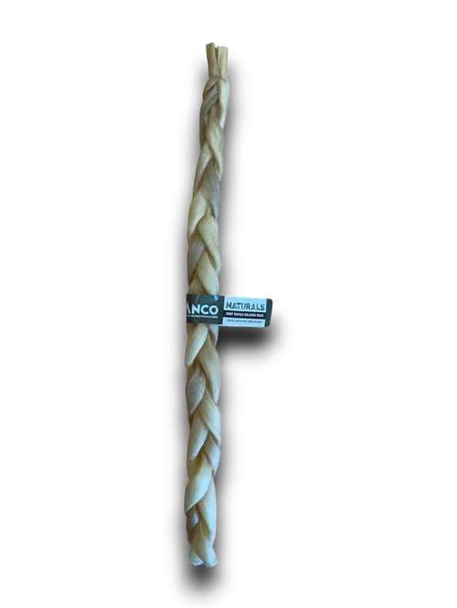 Anco Naturals Giant Buffalo Collagen Braid - North East Pet Shop Anco.