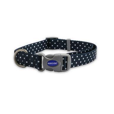 Ancol Soho Polka Dot Patterned Collar S - North East Pet Shop ANCOL