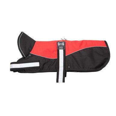Animate 18Inch 2IN1 Dog Coat Red/Black - North East Pet Shop Animate