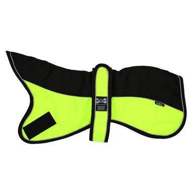 Animate Greyhound Padded Black/Hi-Vis 24Inch - North East Pet Shop Animate