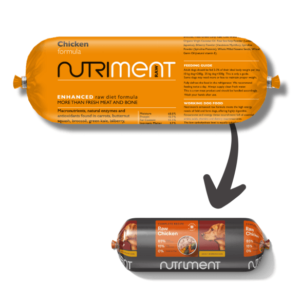Chicken formula - Adult - 1.4kg chubb - North East Pet Shop Nutriment