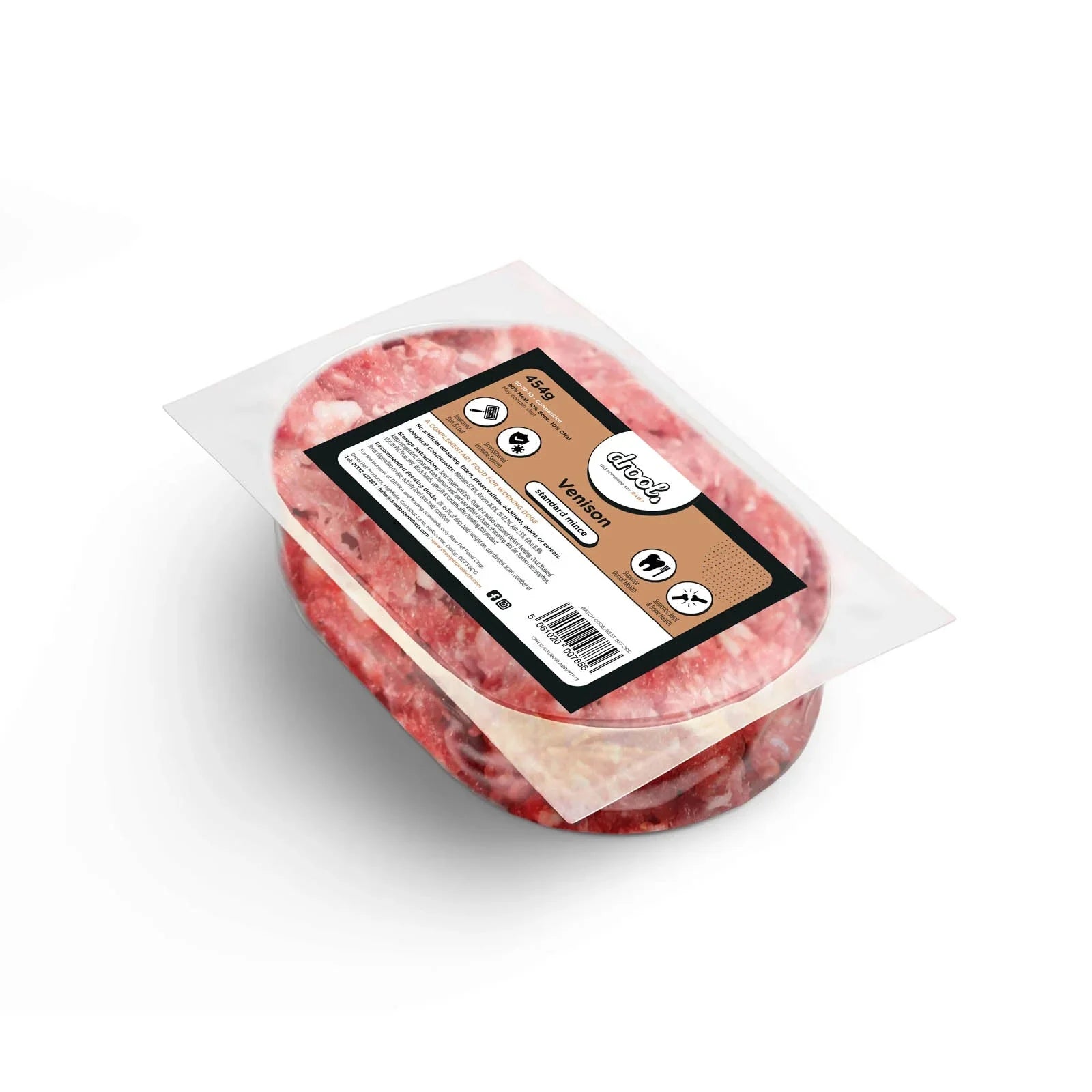 Drool Mince Standard Venison 21 BOX DEAL - North East Pet Shop Drool
