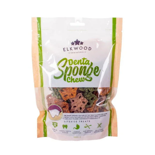 Elkwood Sponge Dental Training Treats 1KG - North East Pet Shop Elkwood