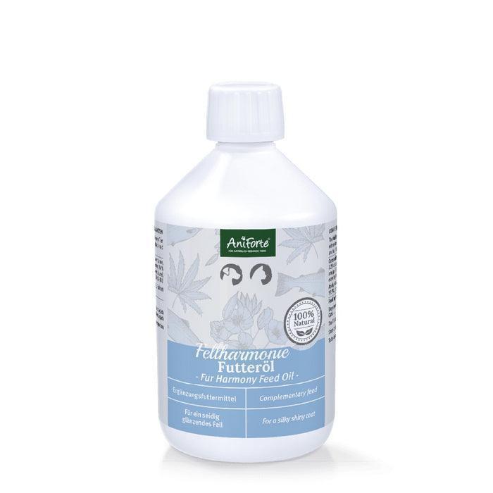 Fur Harmony Feed Oil 500ml - Supports Skin & Coat - North East Pet Shop Aniforte