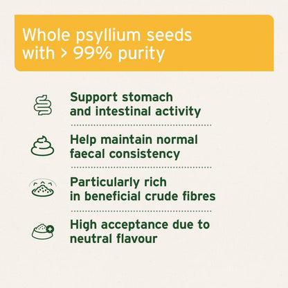 Indian Psyllium Seeds for Dogs, Cats and Horses 1KG