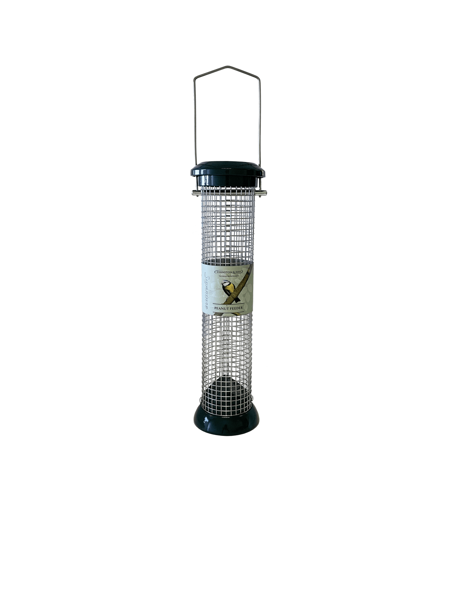 Johnston & Jeff Green Cast Peanut Feeder 30cm - North East Pet Shop Johnston & Jeff