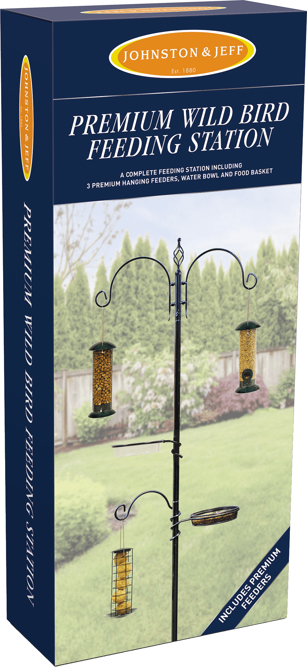 Johnston & Jeff Premium Wild Bird Feeding Station - North East Pet Shop Johnston & Jeff