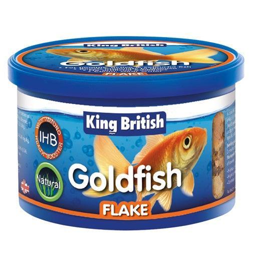 King B Goldfish Flake (With IHB) 2x200g - North East Pet Shop King British