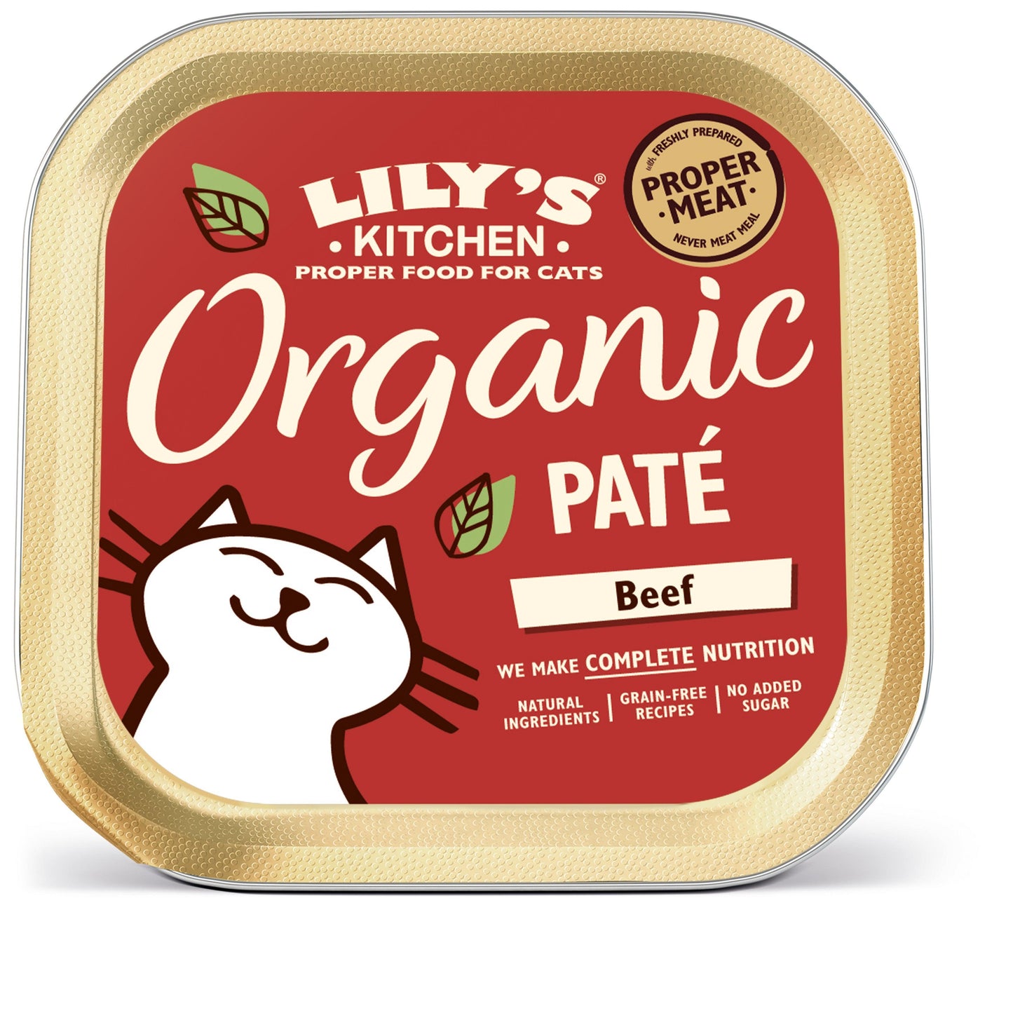 Lily's Kitchen Slow Organic Beef Foils 19 x 85g - North East Pet Shop Lily's Kitchen
