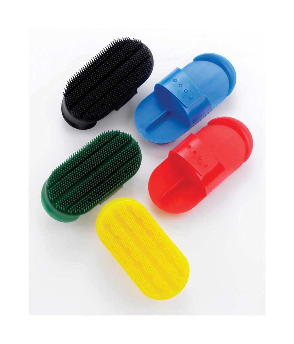 Lincoln Plastic Curry Comb - Red - North East Pet Shop Lincoln