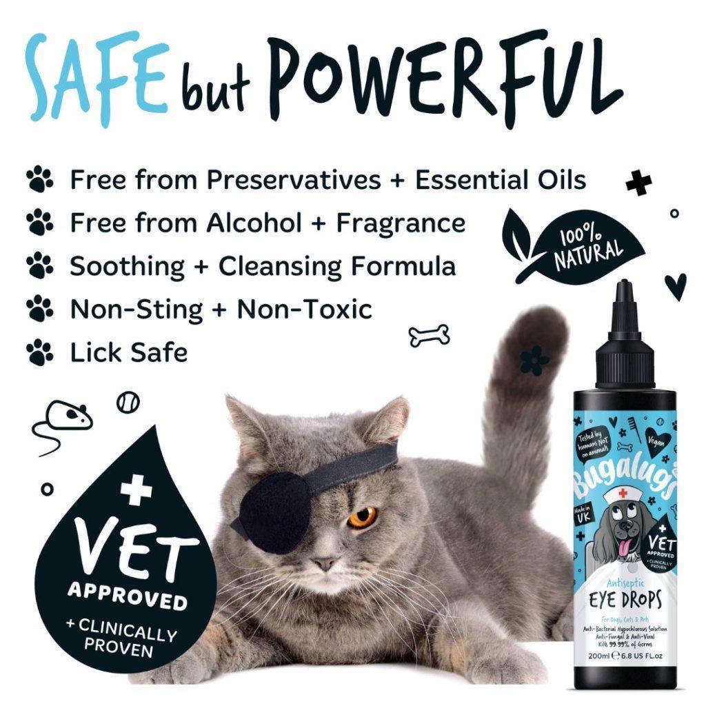 OOC Bugalugs Antiseptic Eye Drops - North East Pet Shop Bugalugs