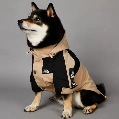TDF Winter Dog Coat Kaki