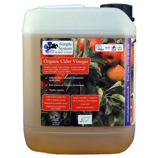 Simple System Organic Cider Vinegar - North East Pet Shop Simple System