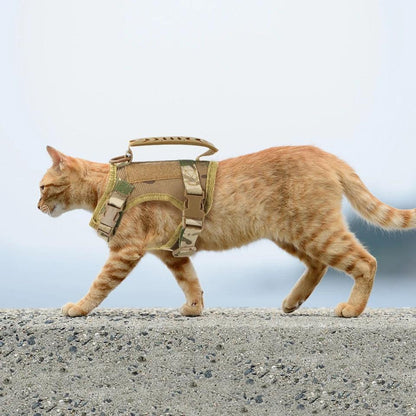 Tactical Cat Harness & Lead - North East Pet Shop Dog Shack UK