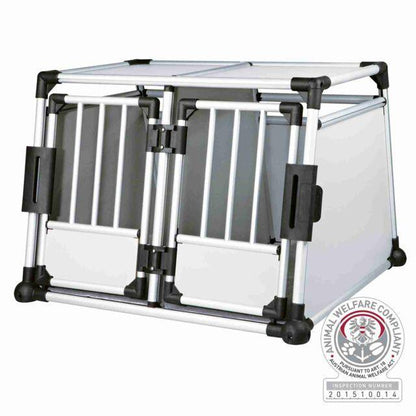 Trixie Transport Box Double, Aluminium - North East Pet Shop Trixie